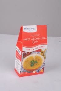 Boîtes d'emballage pour soupe instantanée écologiques et recyclables avec impression offset personnalisée, laminage mat, gaufrage et revêtement UV - Product Image 3