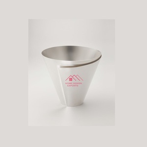 Metal Flower Vase Handmade Design Metal Flower Vase Wholesale Manufacturer Supplier Modern Design Handmade Table <b>Top</b> Decoration - Product Image 2