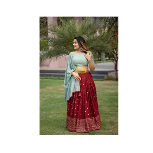 Best Design Super Quality Georgette Fabric Lehenga Choli for Women Party wear Wadding Dress from Indian Supplier