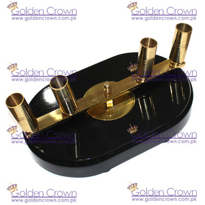 เสาธงไม้สีดำสั่งทำได้สำหรับการเกษตร - Product Image 2