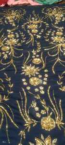 Tela bordada con cuentas a mano y trabajo de bordado - Product Image 4