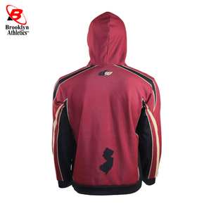 Venta al por mayor de sudaderas de lana de invierno Puff impresión para hombre Sudadera con capucha logotipo personalizado estilo callejero ropa deportiva - Product Image 6