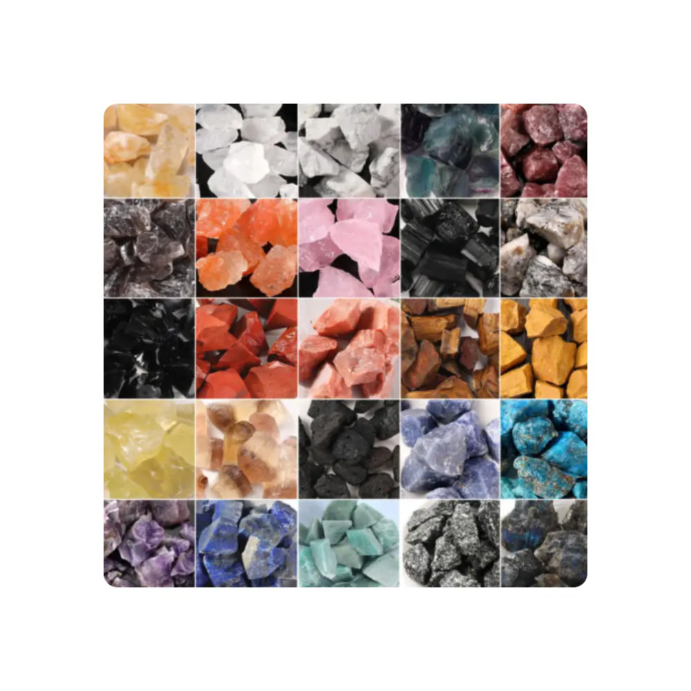 Mix Fabricante escolhido para pedras de beleza ao ar livre, pedras e pedras de rocha, fornecedor e exportador