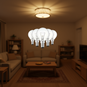 Ampoule sphérique incandescente transparente E14 25W - Product Image 3