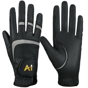Gants en cuir à doigts entiers, thermiques/isolés, respirants, compatibles avec les écrans tactiles, antidérapants, pour la conduite en extérieur, unisexes, fermeture à lacets - Product Image 4