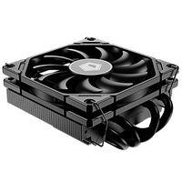 ID-IS-40X de refroidissement radiateur CPU à profil bas LGA1700 1200 115x AM4 4 caloduc noir 9cm ventilateur refroidissement 45mm hauteur pour châssis A4