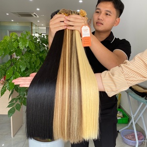 Offre Spéciale vietnamien Remy Double dessiné I pointe kératine extensions de cheveux humains pré-collés en gros disponible - Product Image 3