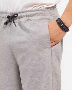 Custom Logo High Quality Gym Running Polyester Cotton <b>Fleece</b> <b>Shorts</b> <b>Men</b> Casual French Terry Oversized Heavyweight Sweat <b>Shorts</b> - Product Image 3