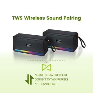 M2203r Haut-parleur portable Bluetooth avec microphone Haut-parleur sans fil noir 5w tws - Product Image 6
