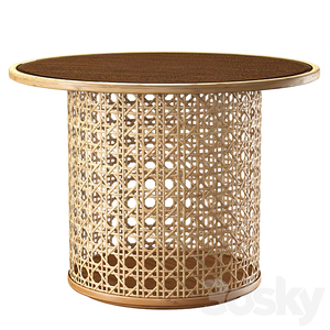 Alta venta nueva elegante mesa auxiliar de ratán hogar sala de estar decoración mesa mejor calidad Hotel restaurante decoración mesa auxiliar - Product Image 4