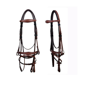 Nouveau licou de polo de haute qualité-licou de cheval-traditionnel cousu à la main-cheval en cuir de polo - Product Image 6