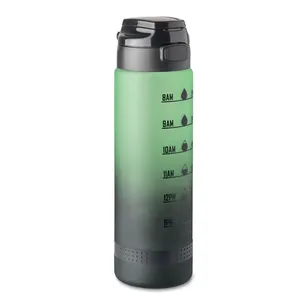 Bouteille d'eau sport 1L en RPET durable, gadgets écologiques et élégants pour un style de vie actif - Product Image 2