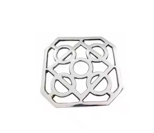<b>Trivet</b> Round Shape Fancy Modern Stylish Latest Antique Design Edge <b>Trivet</b> Silver Color High Demanding Metal <b>Trivets</b> - Product Image 1