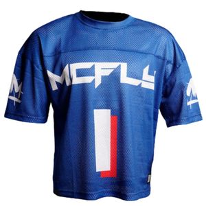 Maillot d'entraînement de football bleu en maille respirante, haut de sport, uniforme d'équipe personnalisé, fournisseur OEM - Product Image 1