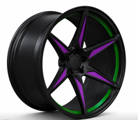 Cerchi in Lega di Alluminio Forgiati Monoblocco Leggeri da 19-20 Pollici con Finitura Spazzolata per RAM 1500 TRX Sport Truck Tuning Wheel Loader