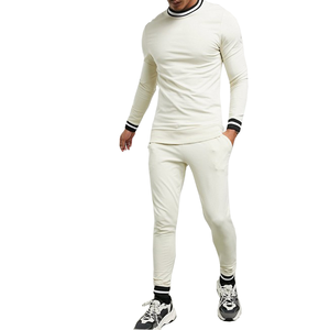 Chándal de alta calidad con logotipo personalizado, chándal deportivo para hombre, última moda, conjuntos de 2 piezas, chándal para hombre - Product Image 1