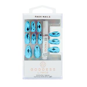 HGOD0045 Set de Uñas Artificiales Goddess, Uñas Postizas Hechas a Mano de Alta Calidad, Puntas Cuadradas Largas, Forma Moderna - Product Image 1