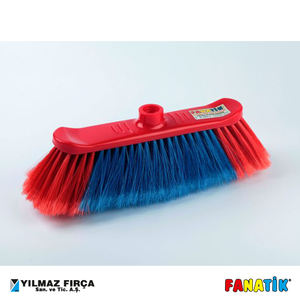 Escoba de Plástico Resistente con Cerdas Suaves para Limpieza del Hogar y Jardín - Manual, Nueva - Product Image 2