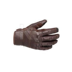 Dynamic Leather Racing <b>Gloves</b> Windproof Winter Breathable Strong Grip Design for Motorbike Riding Training Outdoor Activities - Product Image 2