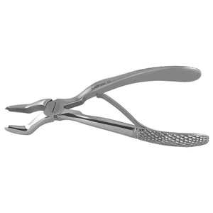 Forceps d'extraction dentaire Fig.79 Diam Top Qualité supérieure Logo personnalisé Argent avec or Acier inoxydable Instrument dentaire - Product Image 3