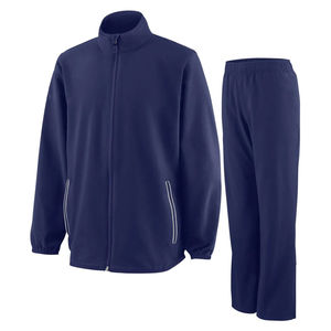 Survêtement de gymnastique pour hommes 100% coton vêtements de sport de course respirants avec col à capuche et motif solide de techniques lavées pour l'hiver - Product Image 1