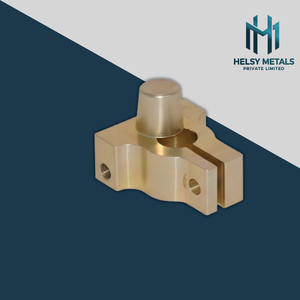 Bloc de jonction en laiton usiné VMC de haute précision avec plusieurs ports filetés pour les applications industrielles et d'assemblage OEM - Product Image 3