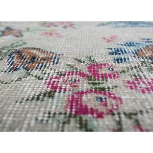 Tapis en laine noué à la main de grande taille, style vintage, Pae-2821, motif floral rouge-orange, pour la maison, le salon, le couloir, pour adolescents - Rectangulaire - Product Image 3