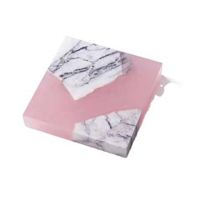 Sous-verres en résine de Style marbre, personnalisés, vente en gros, accessoires de cuisine, meilleure qualité, sous-verre de table, authentique, fait à la main, 2023 - Product Image 1