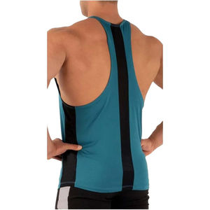 Custom blank <b>crop</b> <b>tops</b> wholesale cheap <b>mens</b> stringer tank <b>top</b> muscle fitness gym Stringer <b>men</b> - Product Image 3