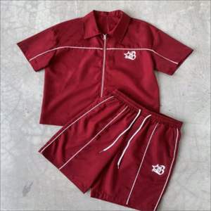 Conjunto de pantalones cortos de calle de fabricante personalizado para hombre, conjunto de 2 piezas de camiseta y pantalones cortos a juego, ligeros para gimnasio y ropa informal. - Product Image 1