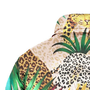 Blouson matelassé pour homme, personnalisé avec logo, col montant, manches longues, en toile enduite par sublimation, coupe-vent, respirant et imperméable, idéal pour l'hiver - Product Image 4