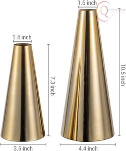 Decorative Metal Tabletop <b>Vase</b> for Home and Office Use, Offering a Stylish Way to Enhance Interior Ambience and <b>Table</b> Décor - Product Image 4