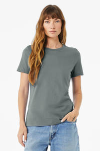 Bella Canvas Custom Tri-blend Crew Tee Camisetas Mujer Cuello redondo Slim Fitted Camiseta de manga corta Camiseta básica elástica Camisetas - Product Image 3