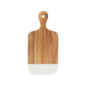 Tabla de Cortar Ecológica de Madera de Acacia Natural con Asa Integrada, 1.5 cm de Grosor, Rectangular, Apta para Lavavajillas - Product Image 1