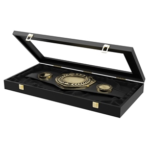 Wholesale High Quality Custom Made Championship Belt With Gold Plated Metal Plate and <b>Adjustable</b> <b>Strap</b> - Product Image 1