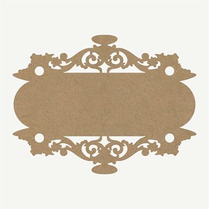 Base de plaque signalétique MDF pièce de qualité supérieure design moderne taille personnalisée base de plaque signalétique murale MDF - Product Image 6