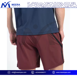 2025 été hommes personnalisé plaine maille Fitness Shorts gymnases personnalisés, entraînement, respirant, séchage rapide, Shorts de plage pour hommes - Product Image 5