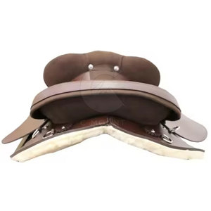 2025, nuevo diseño personalizado, monturas de caballo de cuero transpirable, monturas de caballo ligeras hechas profesionalmente - Product Image 2