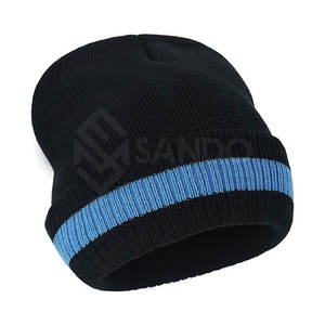 Premium Quality Latest Design <b>Beanie</b> <b>Hats</b> Wholesale 100% <b>Wool</b> & Cotton Customized <b>Beanie</b> <b>Hats</b> - Product Image 3