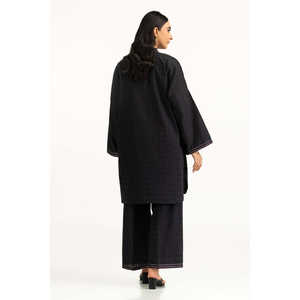 Conjunto Coordinado Bordado Dobby IPST-44817-A, Ropa de Verano Estilo Bohemio para Mujer, Tallas XS, XXS, L, Pantalones Ajustados, Falda hasta la Rodilla - Product Image 6