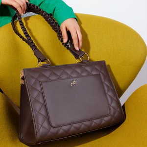 Sacs fourre-tout en cuir tissé à la main de qualité supérieure de couleur personnalisée pour femmes 100% fermeture à glissière en cuir d'origine - Product Image 6