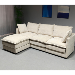 Sofá Cama Convertible de Fábrica, Combinación Arbitraria, Sofá Cama para Sala de Estar, Sofá <span class=keywords><strong>Modular</strong></span> Tipo Nube de Alta Venta - Product Image 2