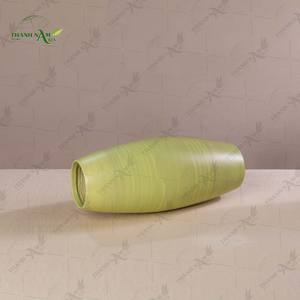 Vase de table en bambou enroulé personnalisable fait à la main - Matériel naturel écologique et décoration durable par Thanh Nam Arts JSC - Product Image 2