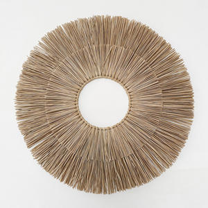 Décorations murales écologiques en fibre de jonc de mer pour la maison, les hôtels, les complexes hôteliers, arts suspendus en jonc de mer - Product Image 4