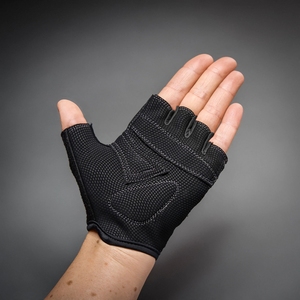 Demi-doigt gants de cyclisme haltérophilie rembourré paume en cuir synthétique haute qualité Logo personnalisé couleur/taille personnalisée - Product Image 5
