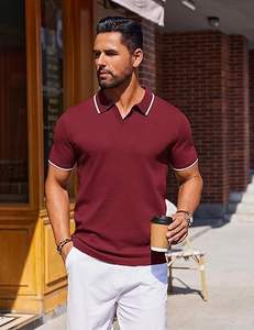 Polos à rayures OEM personnalisés pour hommes Polo à la mode d'été Polos de haute qualité pour vêtements de sport Marques Vente en gros - Product Image 3