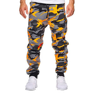 Pantalones Deportivos para Hombre, Pantalones Largos de Chándal, Joggers con Botones, Lona 100% Algodón, Ligeros, Transpirables, Talla Grande, Deportivos Casuales - Product Image 2