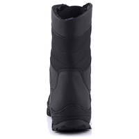 Botas de Trabajo Tácticas de Cuero de Grano Completo para Hombre, Impermeables, Antideslizantes, con Puntera de Acero, para Uso Industrial en Exteriores