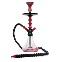 Chicha FALAH HH 147 Moderne et Durable, Finition Aluminium, Double Tuyau, Options Personnalisées Élégantes, Effet Miroir - Meilleures Ventes