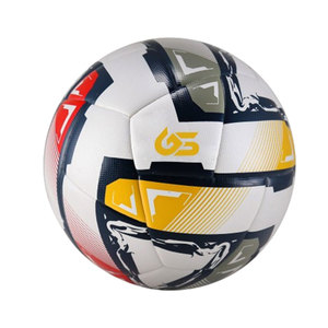 Ballon de football de taille 5, design personnalisé 2024, ballon de match, cousu à la machine, PVC de haute qualité - Product Image 3